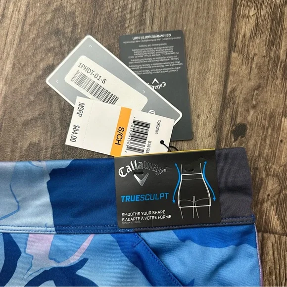 $84 Callaway Opti-DRI Golf Tennis Skort Skirt Shorts Women’s Size S Blue - Picture 2 of 9